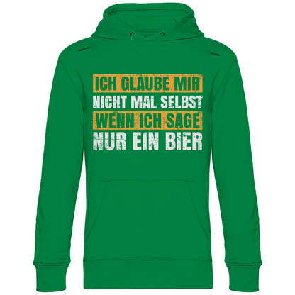 Ich glaube mir nicht mal selbst - Unisex Hoodie Kelly Green