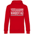 YEEEAH Wandertag! - Unisex Hoodie Red