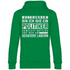 Betrunken bin ich wie ein Politiker - Unisex Hoodie Kelly Green