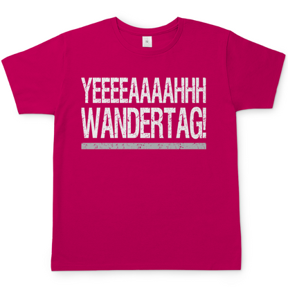 YEEEAH Wandertag! - Herren Shirt Sorbet