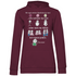 Mir egal welche Hautfarbe du hast - Damen Hoodie Wine