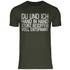 Du und ich Hand in Hand - Herren Shirt Urban Khaki