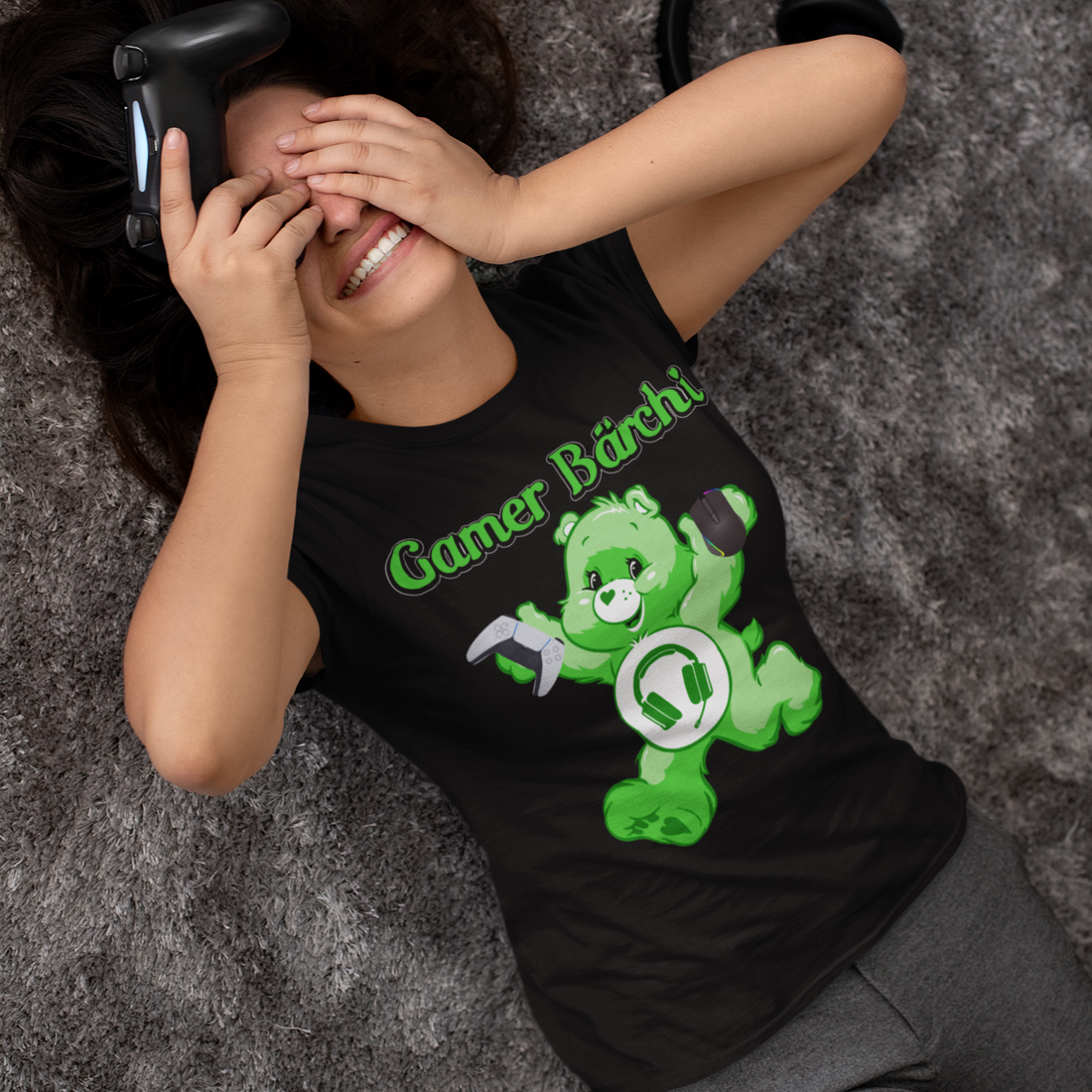 Gamer Bärchi - Glücksbärchi - Damenshirt