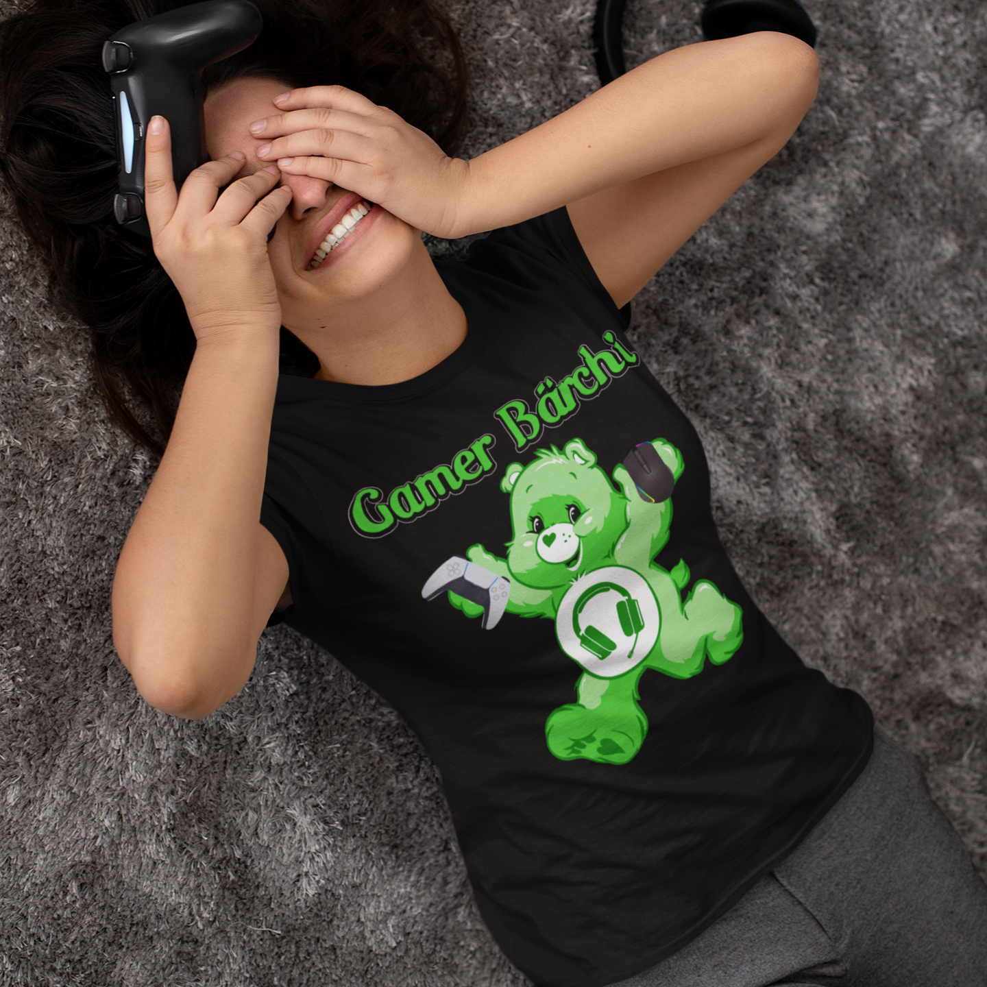 Gamer Bärchi - Glücksbärchi - Damenshirt