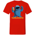 Sesamstraße - Taumel Krümelmonster - Herren V-Neck Shirt Red