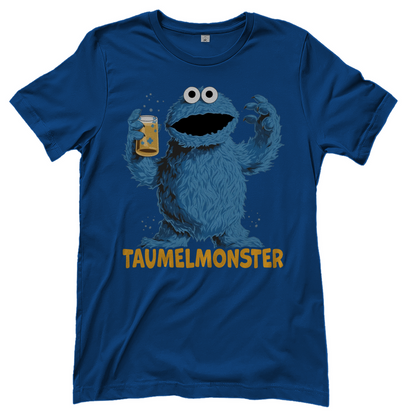 Sesamstraße - Taumel Krümelmonster - Damenshirt Royal Blue