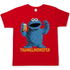 Sesamstraße - Taumel Krümelmonster - Herren Shirt Red