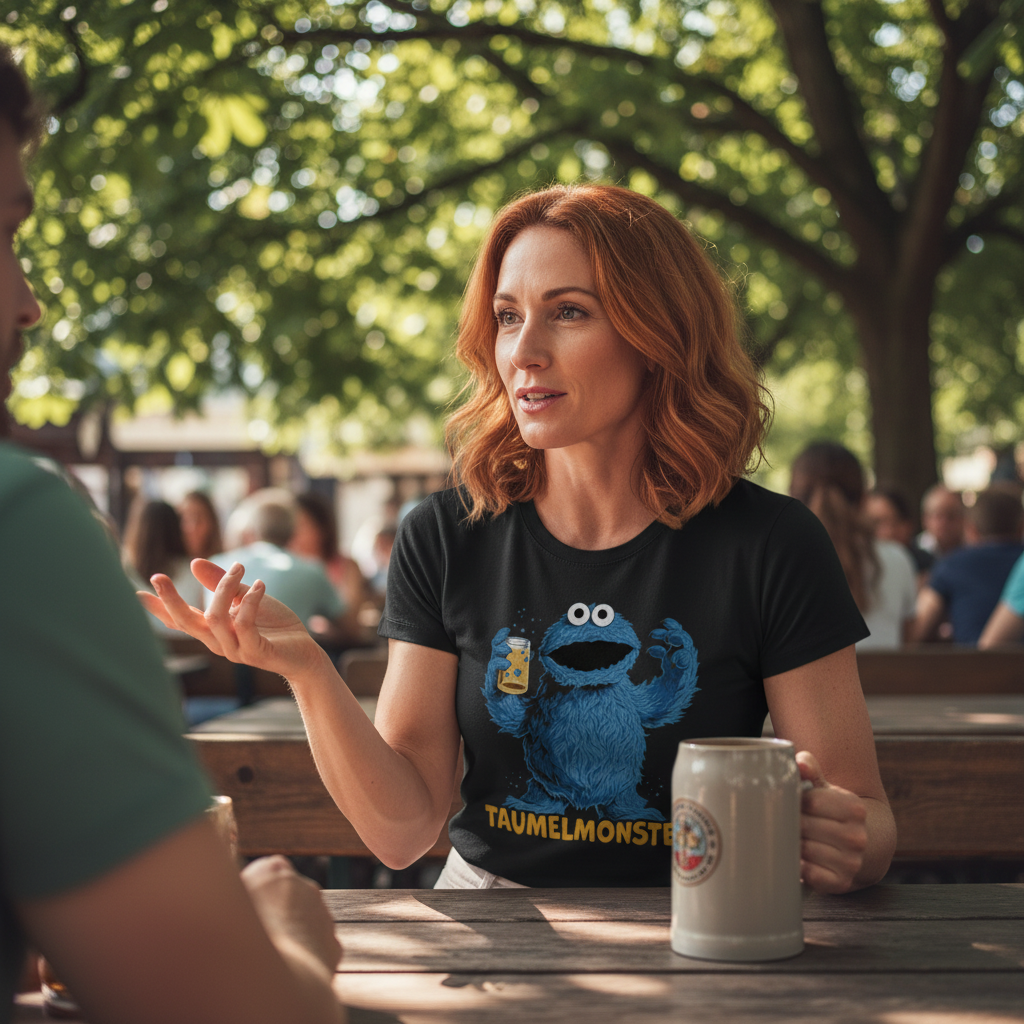 Sesamstraße - Taumel Krümelmonster - Damenshirt
