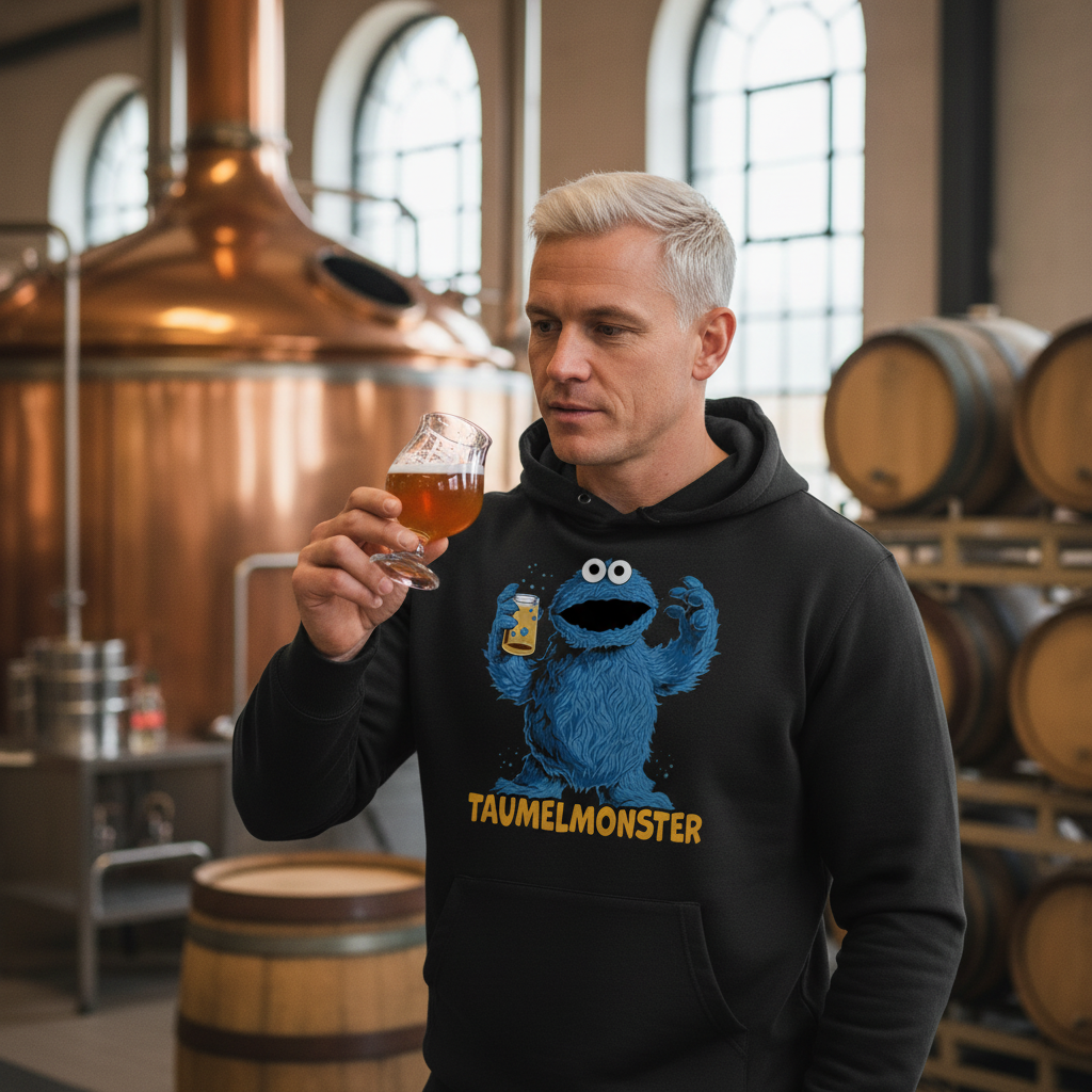 Sesamstraße - Taumel Krümelmonster - Unisex Hoodie