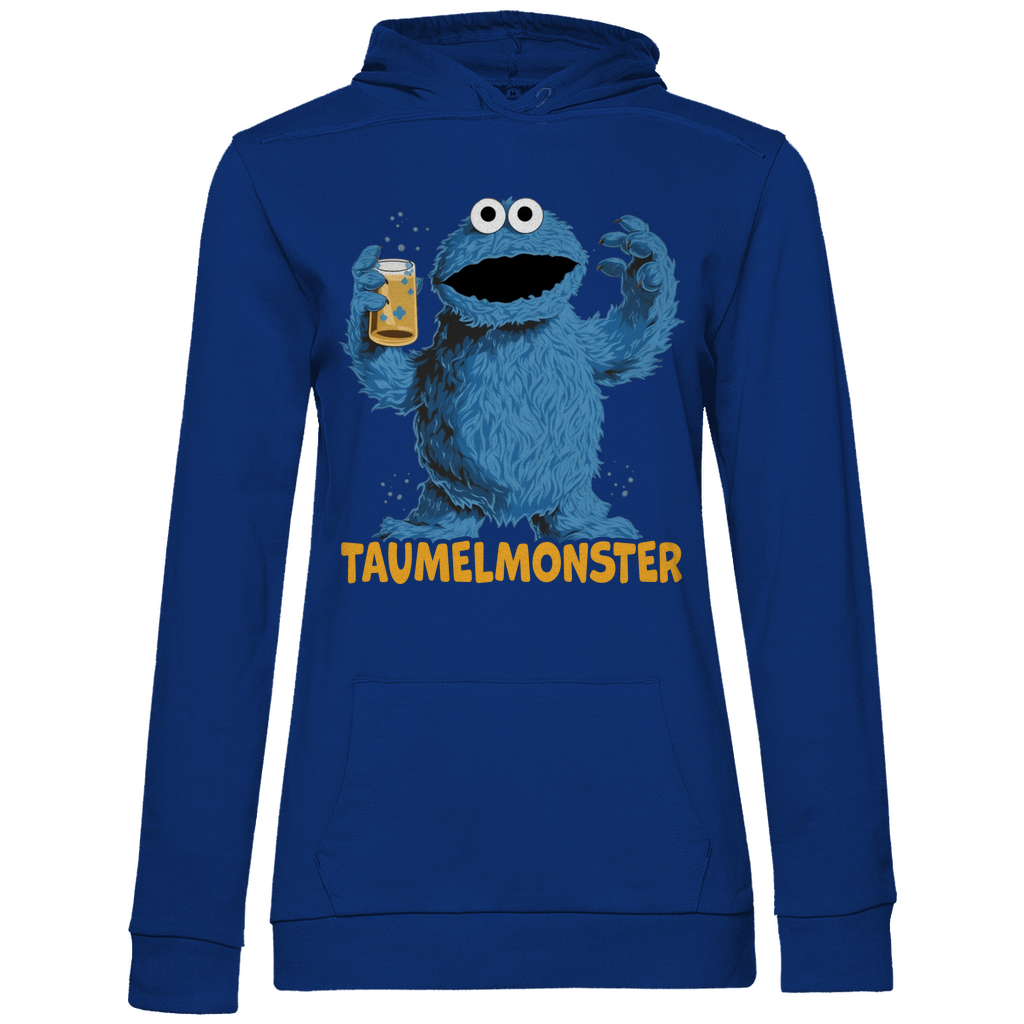 Sesamstraße - Taumel Krümelmonster - Damen Hoodie Royal