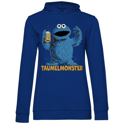 Sesamstraße - Taumel Krümelmonster - Damen Hoodie Royal