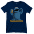 Sesamstraße - Taumel Krümelmonster - Damenshirt Navy