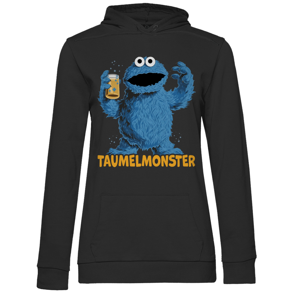 Sesamstraße - Taumel Krümelmonster - Damen Hoodie Black