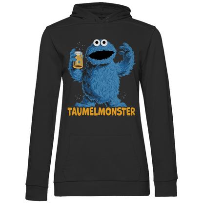 Sesamstraße - Taumel Krümelmonster - Damen Hoodie Black