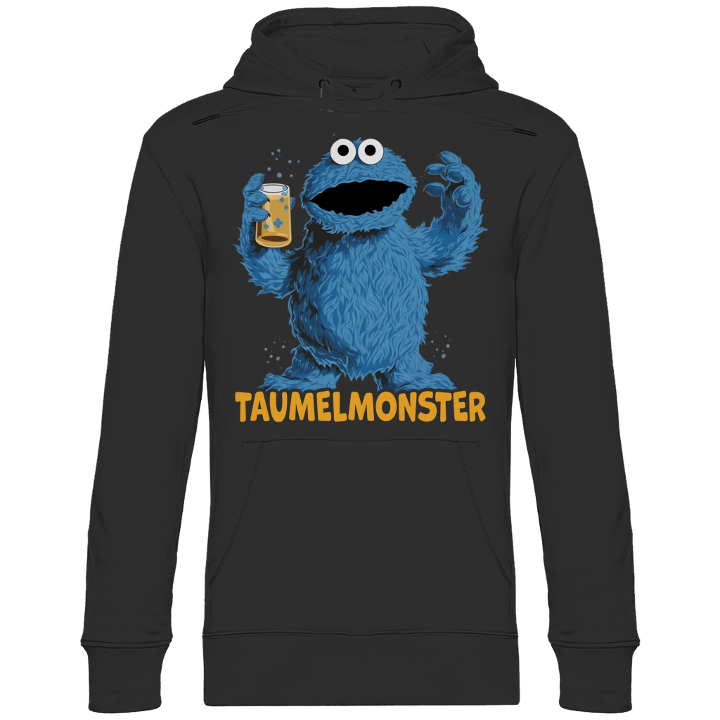 Sesamstraße - Taumel Krümelmonster - Unisex Hoodie Black