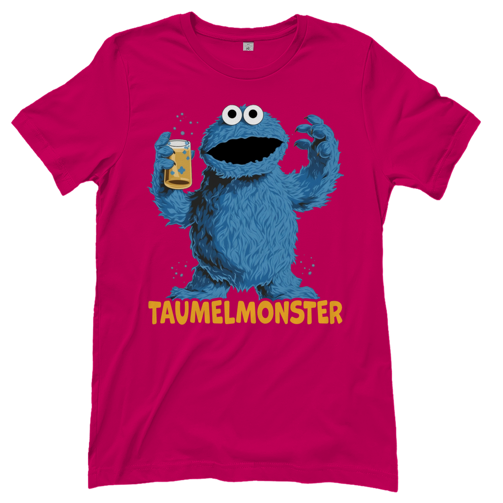 Sesamstraße - Taumel Krümelmonster - Damenshirt Sorbet