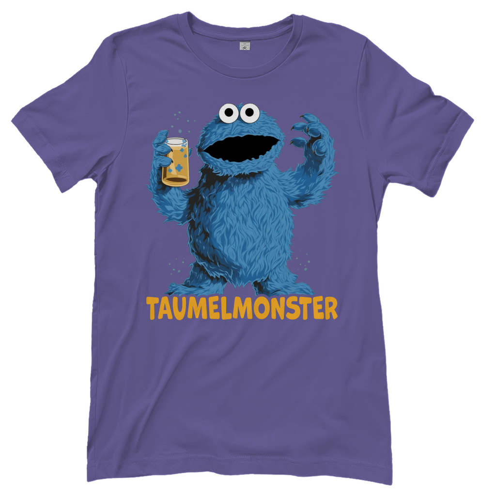 Sesamstraße - Taumel Krümelmonster - Damenshirt Millennial Lilac