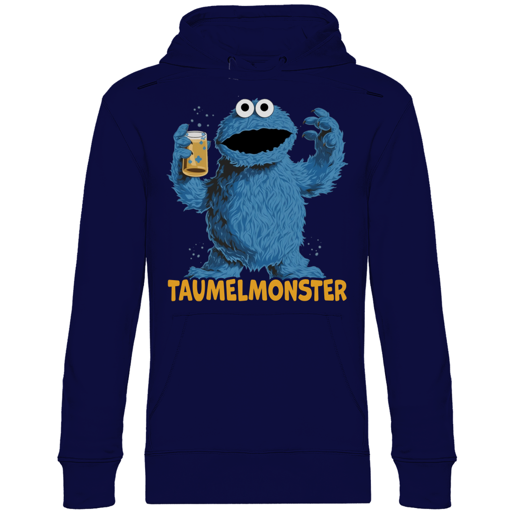 Sesamstraße - Taumel Krümelmonster - Unisex Hoodie Navy Blue
