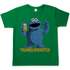 Sesamstraße - Taumel Krümelmonster - Herren Shirt Kelly Green