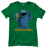 Sesamstraße - Taumel Krümelmonster - Damenshirt Kelly Green