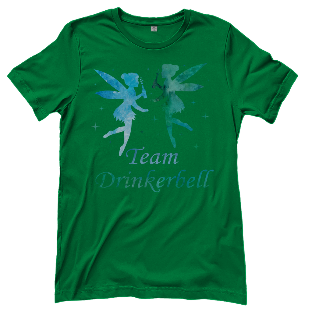Team Drinkerbell - Prinzessin Aquarell - Damenshirt Kelly Green