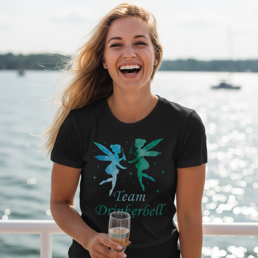 Team Drinkerbell - Prinzessin Aquarell - Damenshirt