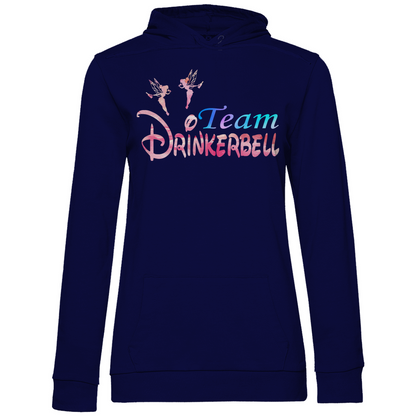 Team Drinkerbell - Damen Hoodie Navy Blue