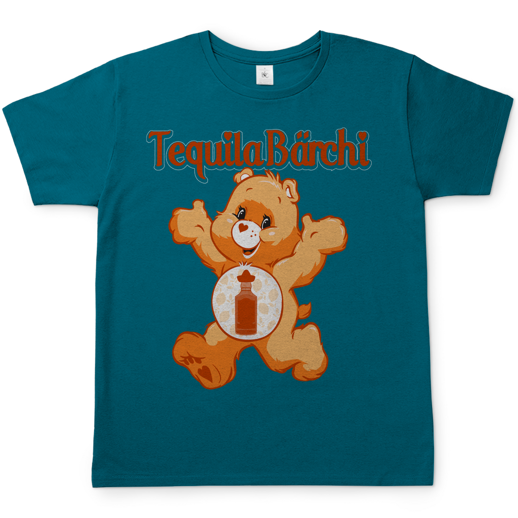 Tequila Bärchi - Glücksbärchi - Herren Shirt Diva Blue