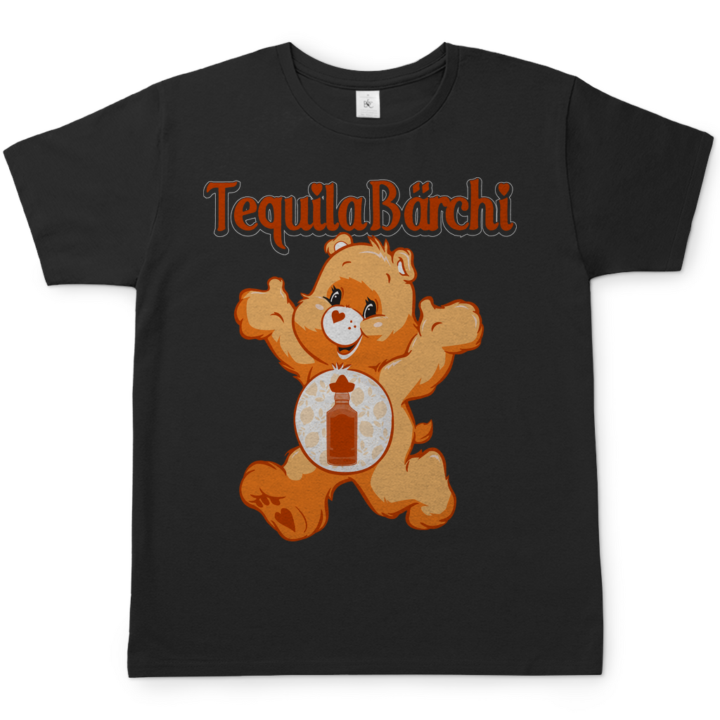 Tequila Bärchi - Glücksbärchi - Herren Shirt Black