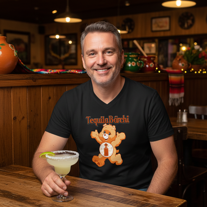 Entspannter Abend im mexikanischen Steakhouse mit Tequila Bärchi Shirt und Margarita-Cocktail