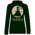 Mond Prinzessin - Tequilarella - Damen Hoodie Forest Green