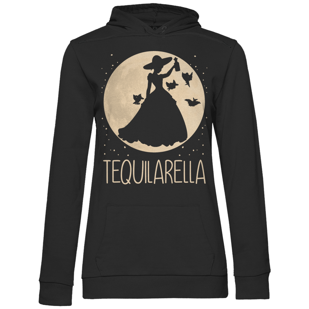 Mond Prinzessin - Tequilarella - Damen Hoodie Black