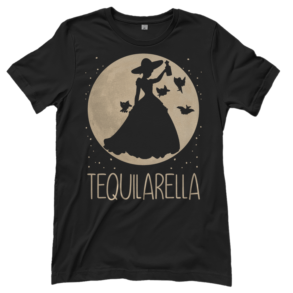 Mond Prinzessin - Tequilarella - Damenshirt Black