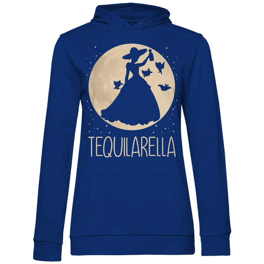 Mond Prinzessin - Tequilarella - Damen Hoodie Royal