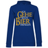 Ich gehe jetzt Bier trinken HDR - Beidseitiger Druck - Damen Hoodie Royal