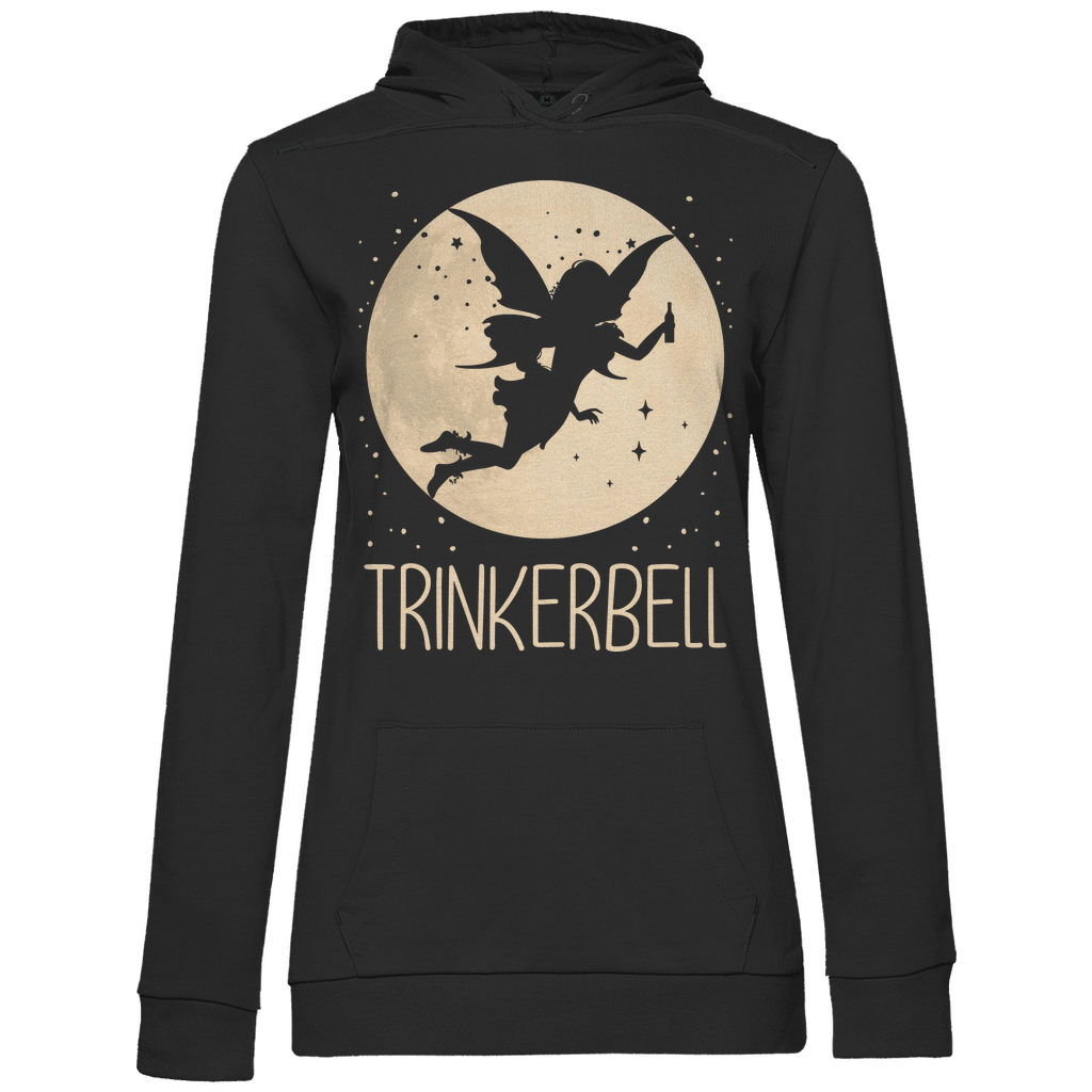 Mond Prinzessin - Trinkerbell - Damen Hoodie Black