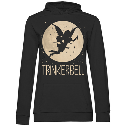 Mond Prinzessin - Trinkerbell - Damen Hoodie Black