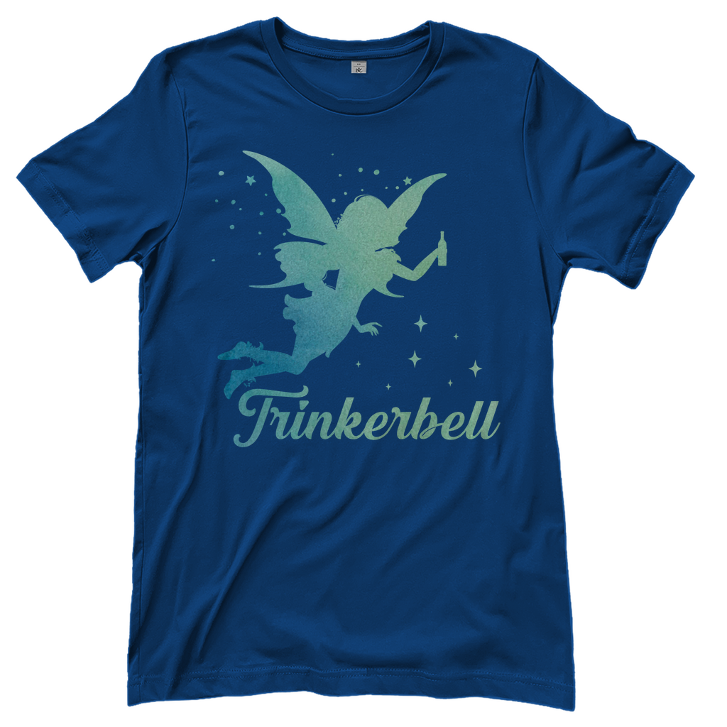 Trinkerbell - Prinzessin Aquarell - Damenshirt Royal Blue