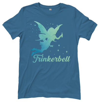 Trinkerbell - Prinzessin Aquarell - Damenshirt Stone Blue