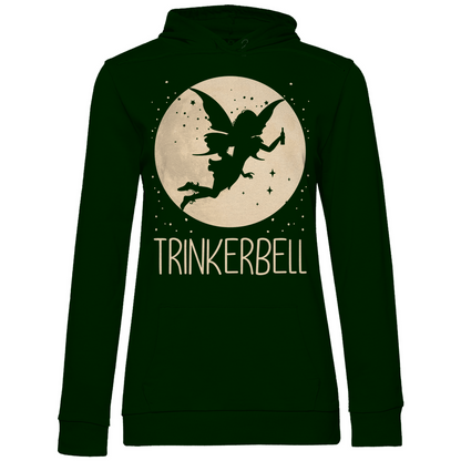 Mond Prinzessin - Trinkerbell - Damen Hoodie Forest Green