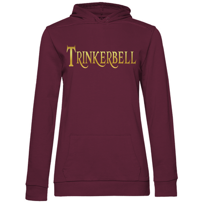 Trinkerbell - Prinzessin Gold - Damen Hoodie Wine