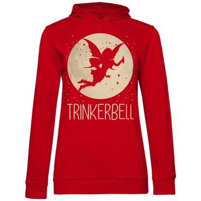 Mond Prinzessin - Trinkerbell - Damen Hoodie Red