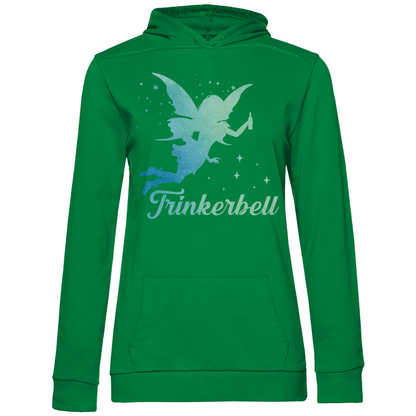 Trinkerbell - Prinzessin Aquarell - Damen Hoodie Kelly Green