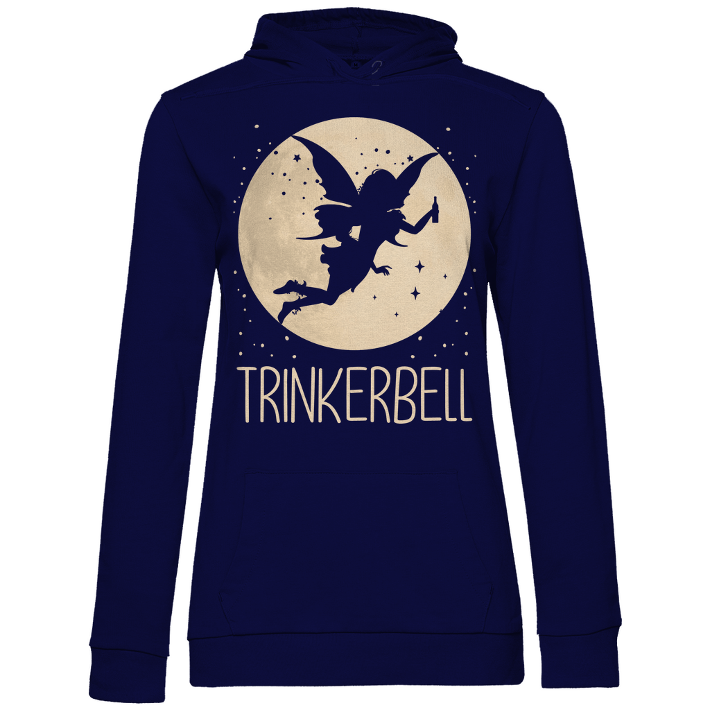Mond Prinzessin - Trinkerbell - Damen Hoodie Navy Blue