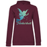 Trinkerbell - Prinzessin Aquarell - Damen Hoodie Wine