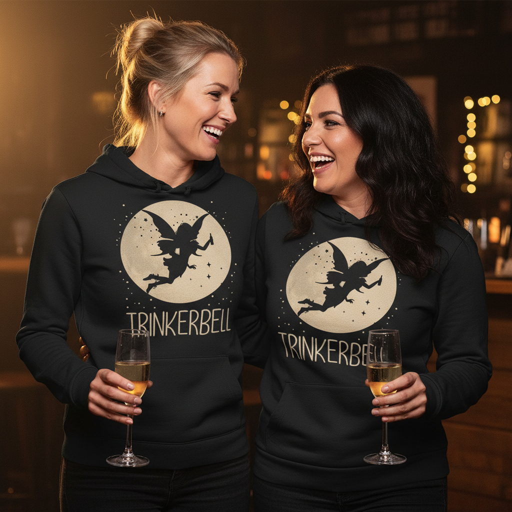 Mond Prinzessin - Trinkerbell - Damen Hoodie