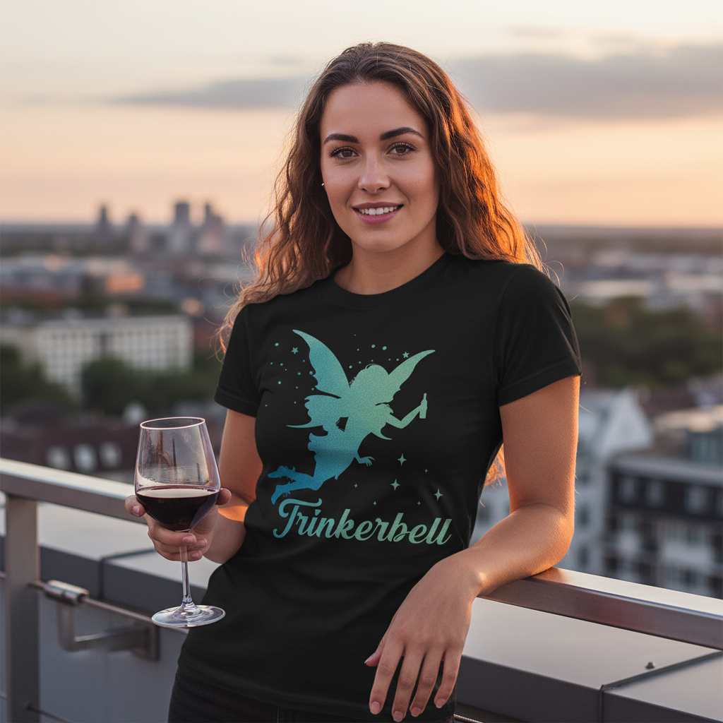 Trinkerbell - Prinzessin Aquarell - Damenshirt