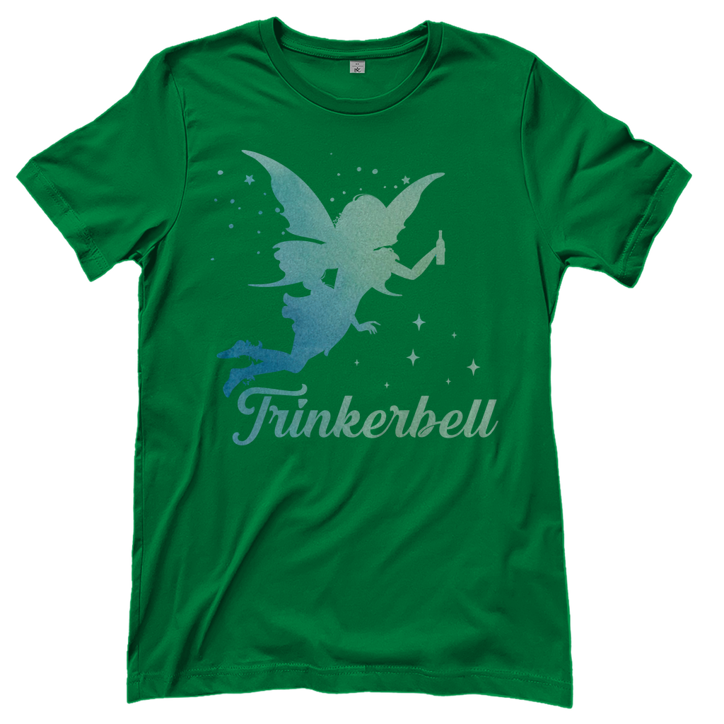 Trinkerbell - Prinzessin Aquarell - Damenshirt Kelly Green