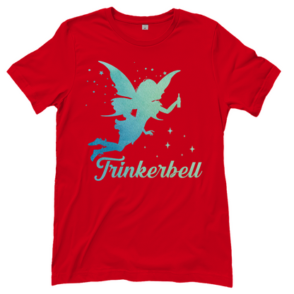 Trinkerbell - Prinzessin Aquarell - Damenshirt Red