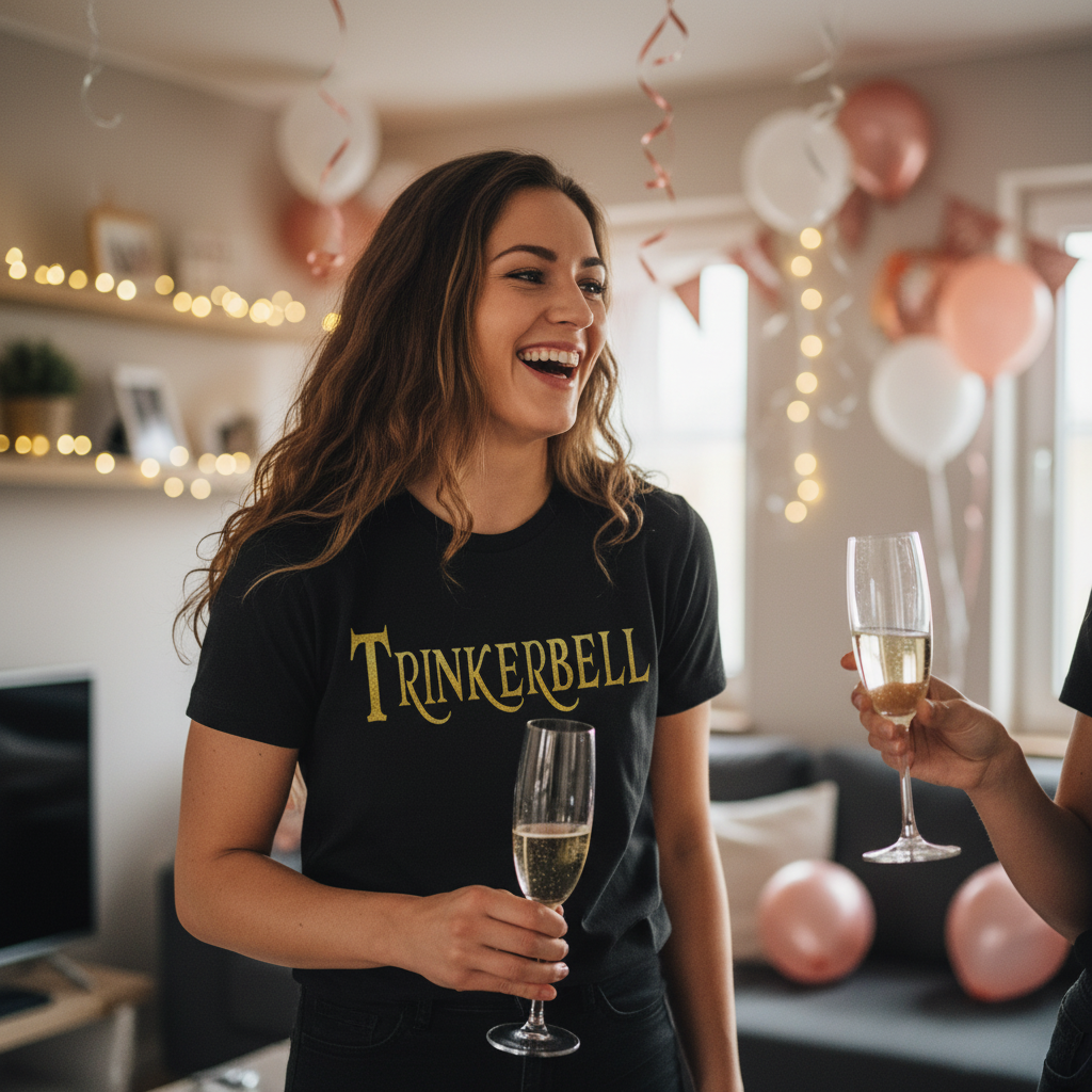 Trinkerbell - Prinzessin Gold - Damenshirt